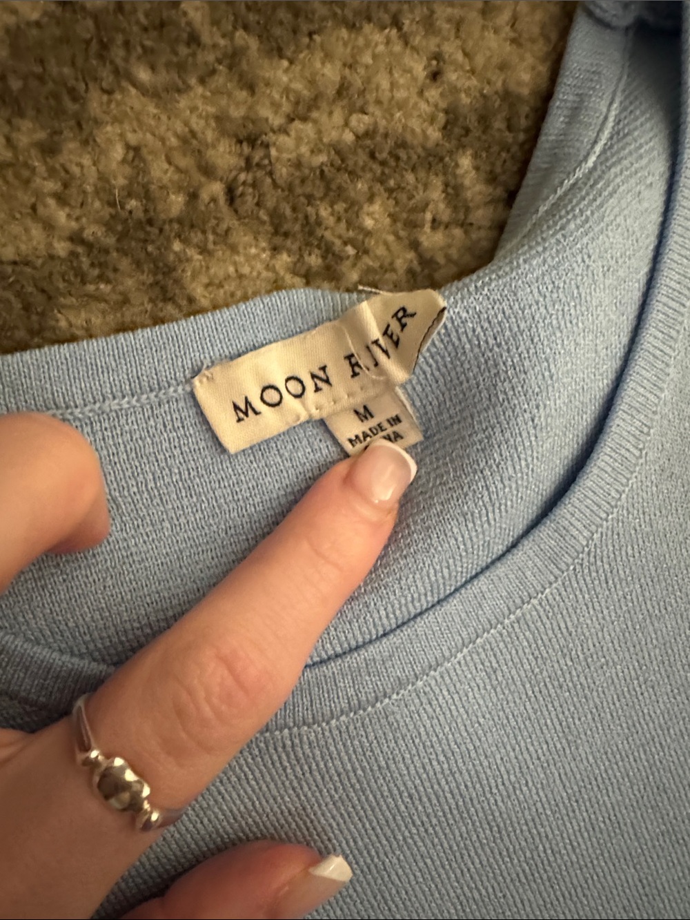 Light Blue Sleeveless Maxi Dress with Coastal Print - Picture 2 of 3